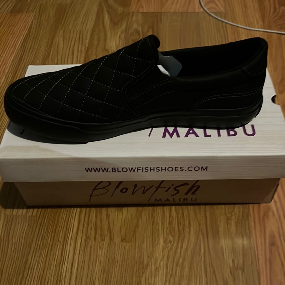 Brand name: Blowfish Malibu. Black  shoes, size 10 in women’s. Never been used